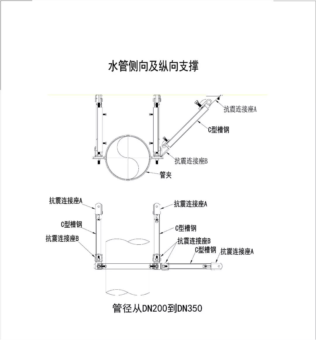 支吊架图纸_成品图集支吊架怎么做_成品支吊架图集